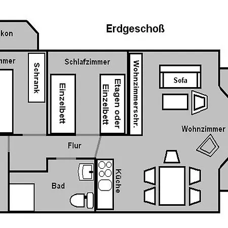شقة Haus Duene 5 1 كوكسهافن